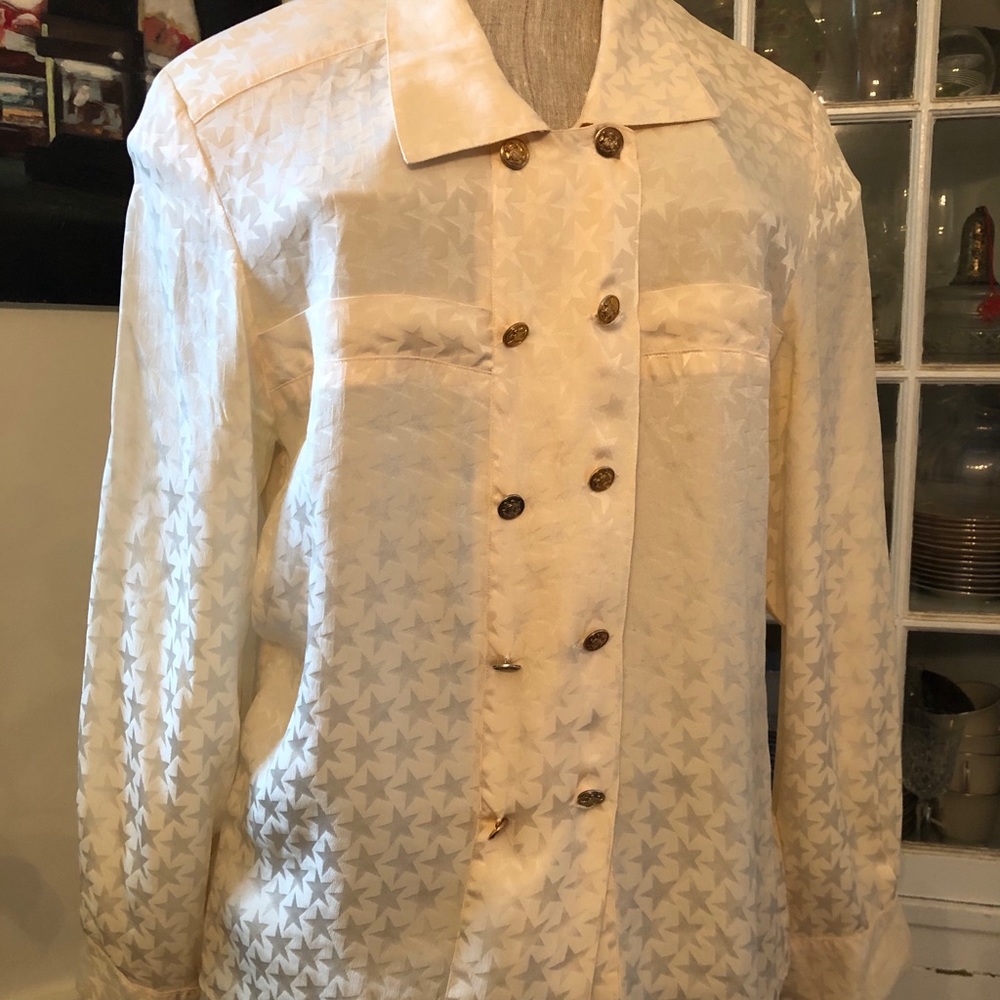 Vintage 90s silk blouse